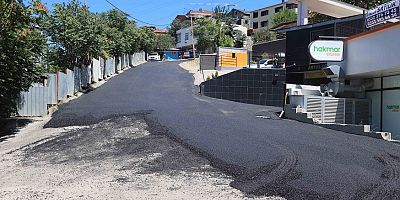 Kartal'da asfaltlama sürüyor